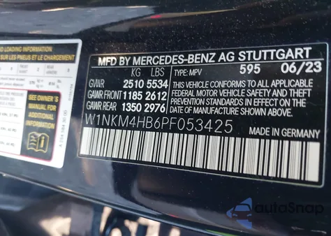 2023 Mercedes-Benz Glc 300 4Matic Suv z USA, uszkodzony, nr VIN W1NKM4HB6PF053425